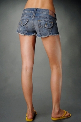 True Religion Womens Shorts Jeans